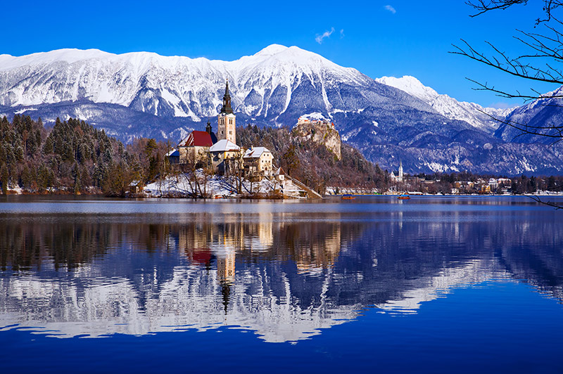 Lake Bled in Slovenia