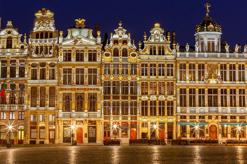 Grand Place, the central square of Brussels