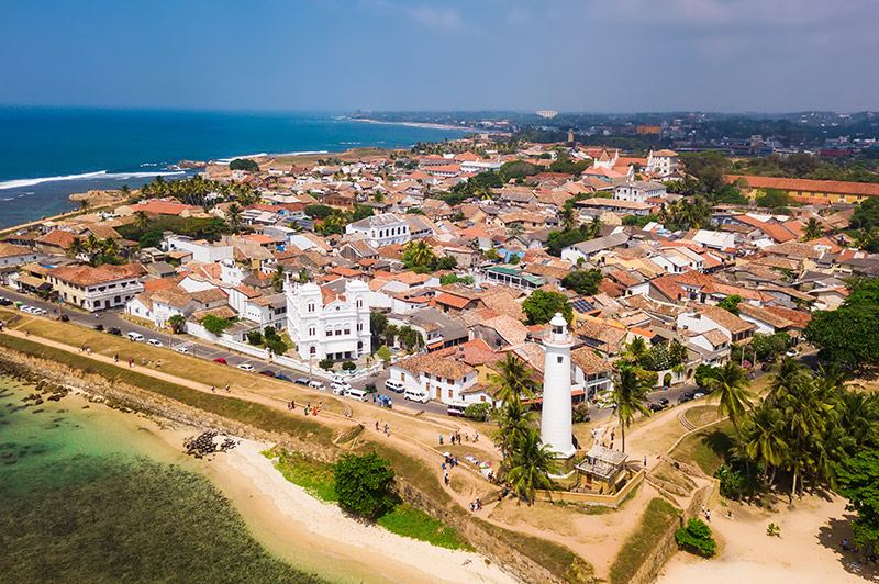 Galle Fort, southwest coast of Sri Lanka