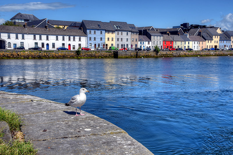 Long Walk in Galway, Ireland