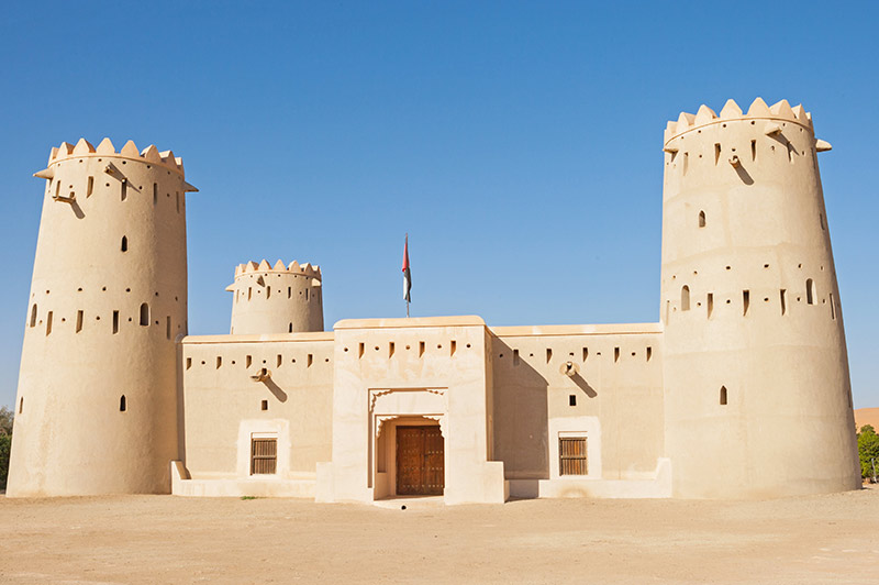 Mudbrick fort located in the Liwa Oasis of Abu Dhabi