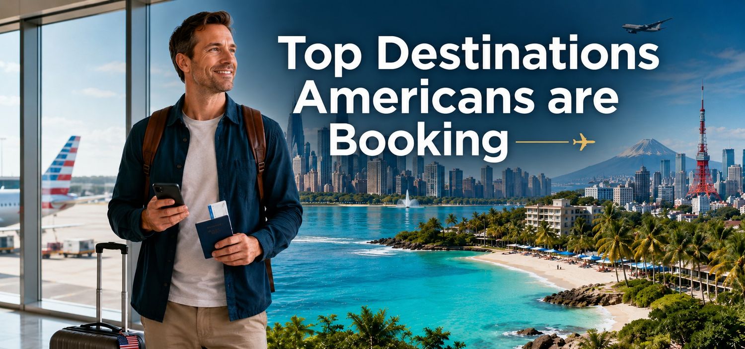 Top 10 Destinations Americans are Booking in 2026