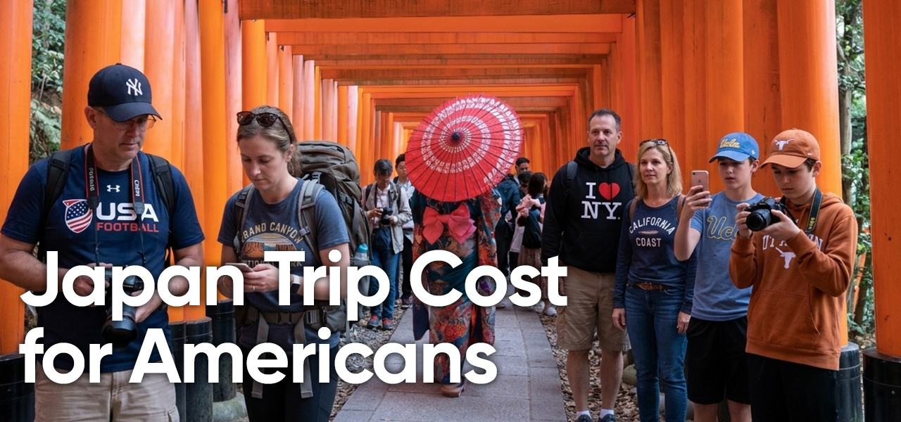 Japan Trip Cost for Americans 1-Week Budget Breakdown